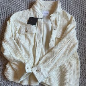 Lelis corduroy shacket